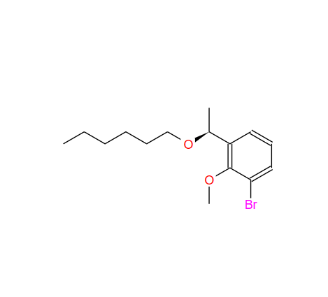 (S)-1-溴-3-(1-(己氧基)乙基)-2-甲氧基苯 1110767-94-6