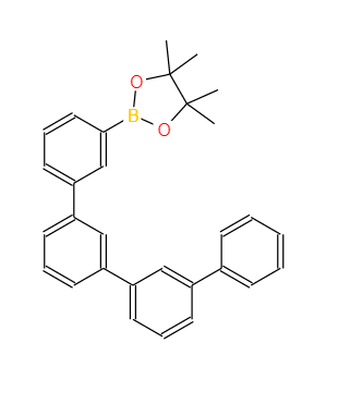 2-[1,1′:3′,1′′:3′′,1′′′-四联苯]-3-基-硼酸频哪醇酯 1380316-82-4