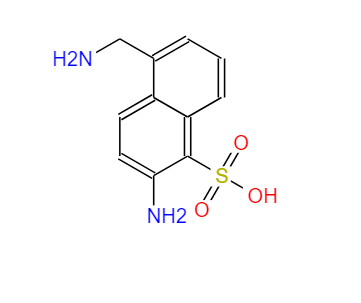 2-氨基-5-(氨基甲基)-1-萘磺酸 52084-84-1