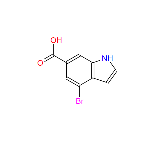 4-溴-1H-6-吲哚甲酸 374633-27-9