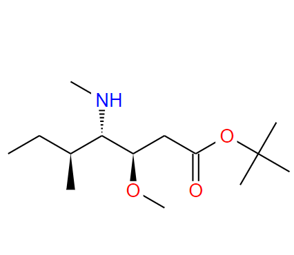 (3R,4S,5S)-叔丁基3-甲氧基-5-甲基-4-(甲基氨基)庚酸酯