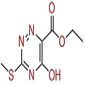 5-羟基-3-(甲硫基)-1,2,4 -三嗪-6- 羧酸乙酯