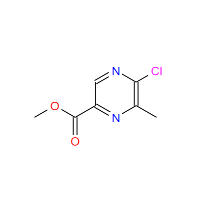 5-氯-6-甲基吡嗪-2-甲酸甲酯 77168-85-5