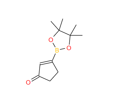 3-(4,4,5,5-四甲基-1,3,2-二氧杂环戊硼烷-2-基)环戊-2-烯-1-酮
