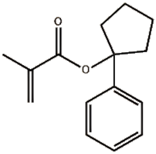 2-甲基-1-苯基环戊酯-2-丙烯酸 CAS 1227868-40-7