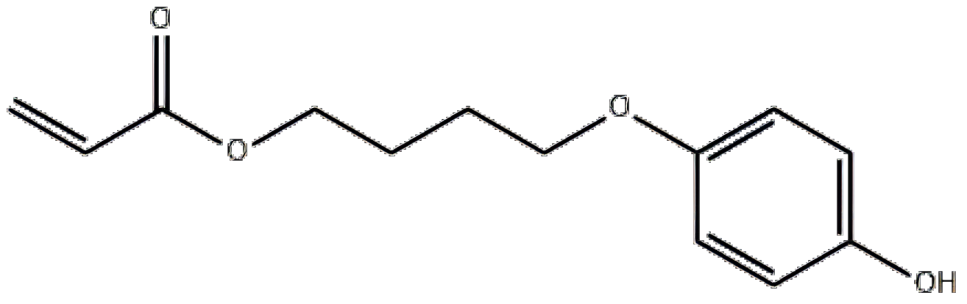 CAS 596121-33-4，4-(4-羟基苯氧基)丙烯酸己酯