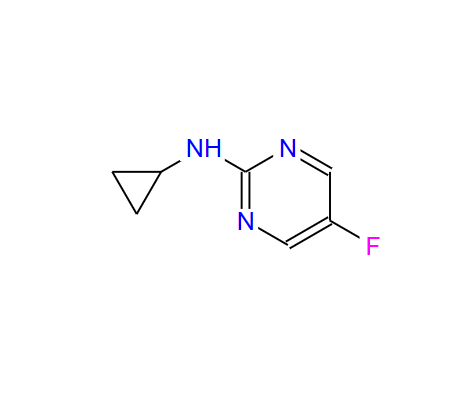 	N-环丙基-5-氟-2-嘧啶胺