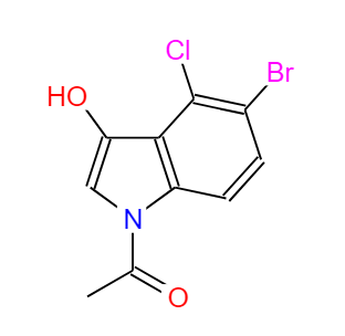 125328-76-9 1-乙酰基-5-溴-4-氯-3-吲哚酚