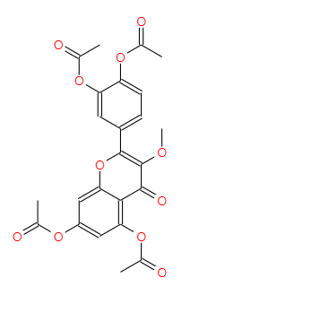 3-O-METHYLQUERCETIN TETRAACETATE 1486-69-7