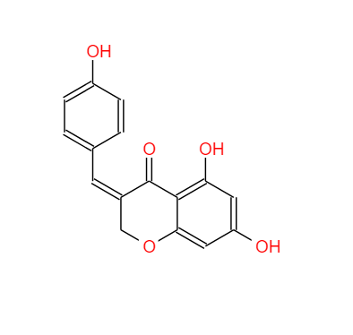 (E)-5,7-二羟基-3-(4-羟基苯亚甲基)色满-4-酮 34818-83-2