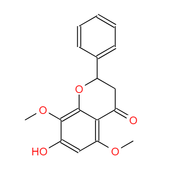 7-羟基-5,8-二甲氧基黄烷酮 54377-24-1