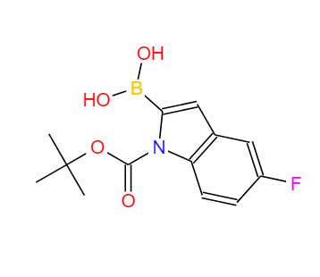 352359-23-0 N-叔丁氧羰基-5-氟吲哚-2-硼酸