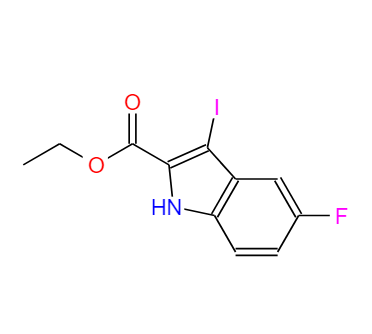 167631-21-2 5-氟-3-碘-1H-吲哚-2-羧酸乙酯