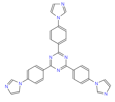 2,4,6-三[4-(1-咪唑基苯基)]-1,3,5-三嗪