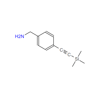 (4-((三甲基硅烷基)乙炔基)苯基)甲胺