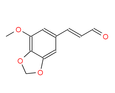 3-甲氧基-4,5-亚甲基二氧基肉桂醛