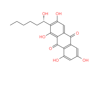 1,3,6,8-四羟基-2-(1-羟基己基)-蒽醌