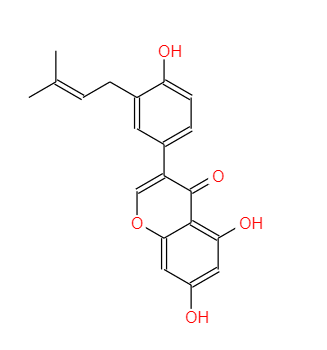 3'-二甲基烯丙基染料木黄酮 68436-47-5