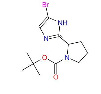 (S)-2-(5-溴-1H-咪唑-2-基)吡咯烷-1-羧酸叔丁酯