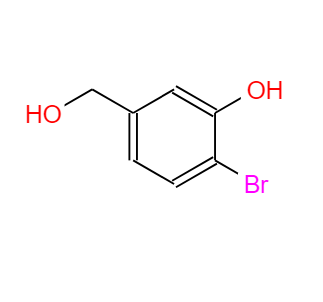 2-溴-5-(羟甲基)苯酚