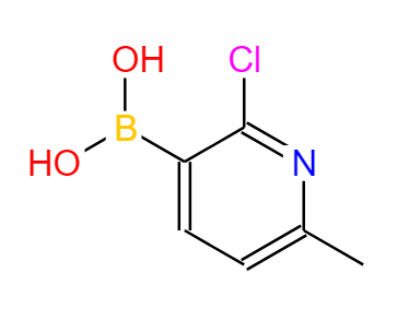 2-氯-3-硼酸-6-甲基吡啶