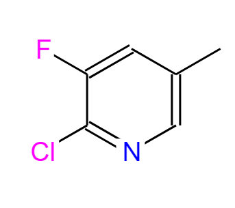2-氯-3-氟-5-甲基吡啶