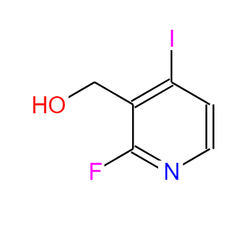 2-氟-3-羟甲基-4-碘吡啶