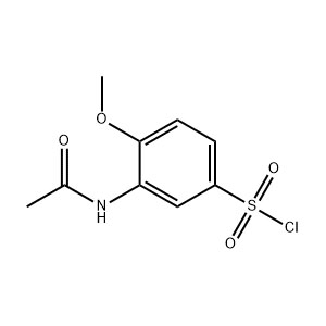 3-乙酰氨基-4-甲氧基苯磺酰氯 中间体 3746-67-6