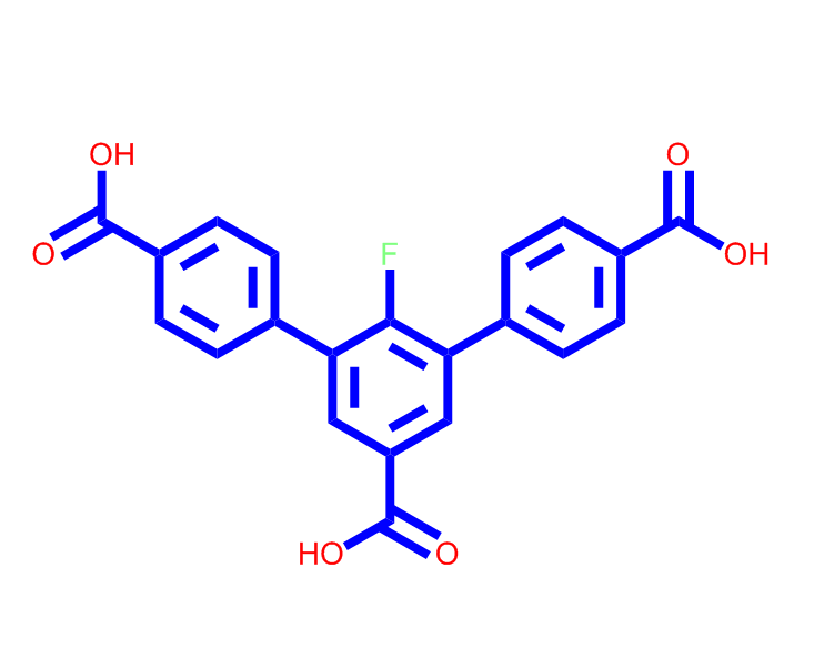 2'-氟- [1,1':3',1'']-三联苯-4,4'',5'-三甲酸