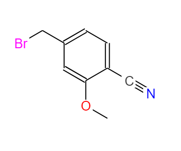 4-(bromomethyl)-2-methoxybenzonitrile 182287-68-9