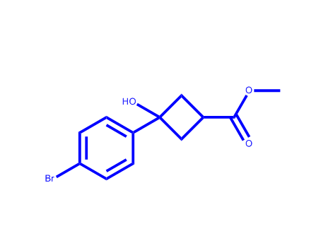 3-(4-溴苯基)-3-羟基环丁烷-1-羧酸甲酯