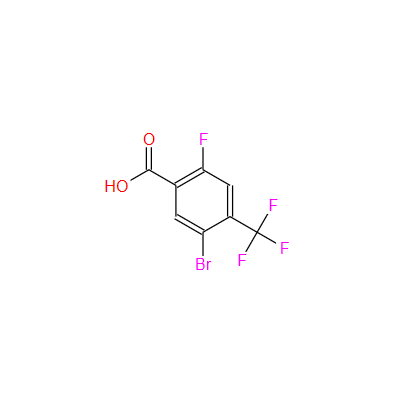 5-溴-2-氟-4-(三氟甲基)苯甲酸；1699741-92-8