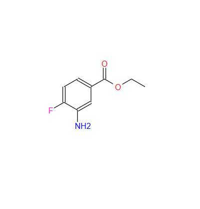 3-氨基-4-氟苯甲酸乙酯；455-75-4