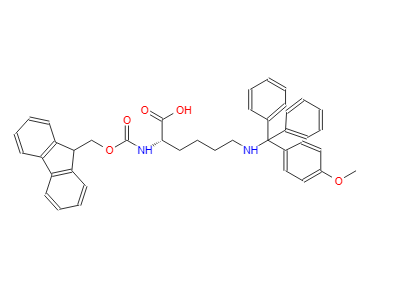 N-[(9H-芴-9-基甲氧基)羰基]-N'-[(4-甲氧基苯基)二苯基甲基]-L-赖氨酸 159857-60-0