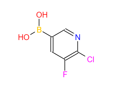 (6-氯-5-氟吡啶-3-基)硼酸