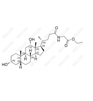 实验室自产杂质甘氨去氧胆酸乙酯