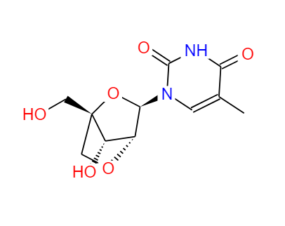 1-(2'-O,4-C-甲桥-BETA-D-呋喃核糖基)胸腺嘧啶 206055-67-6