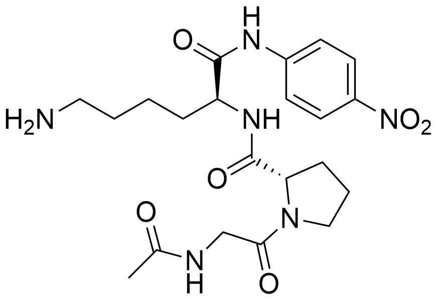 Ac-Gly-Pro-Lys-pNA
