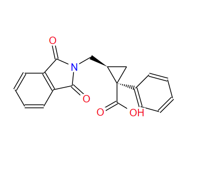 (Z)-1-苯基-2-(邻苯二甲酰亚氨基甲基)环丙烷羧酸