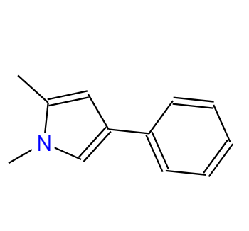 1,2-二甲基-4-苯基-1H-吡咯
