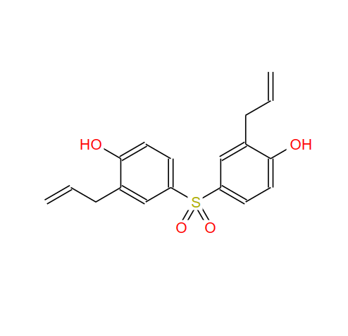 	4,4'-磺酰基双[2-(2-丙烯基)]苯酚