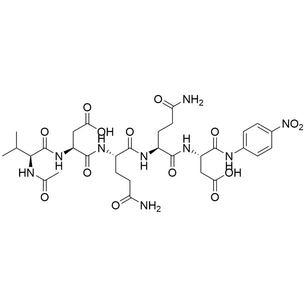 Ac-Val-Asp-Gln-Gln-Asp-pNA