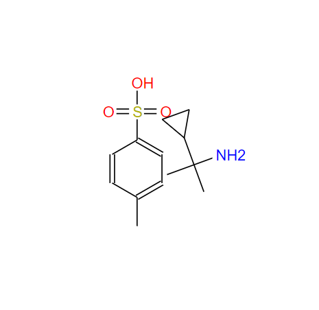 2-环丙基-丙基胺 -P-TOULUYL 盐