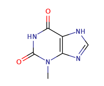 3-甲基黄嘌呤，1076-22-8