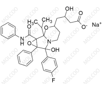 实验室自产杂质阿托伐他汀环氧吡咯并噁嗪6-羟基类似物