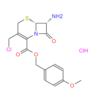 7-氨基-3-氯甲基-3-头孢唑啉-4-羧酸对甲氧苄盐酸盐