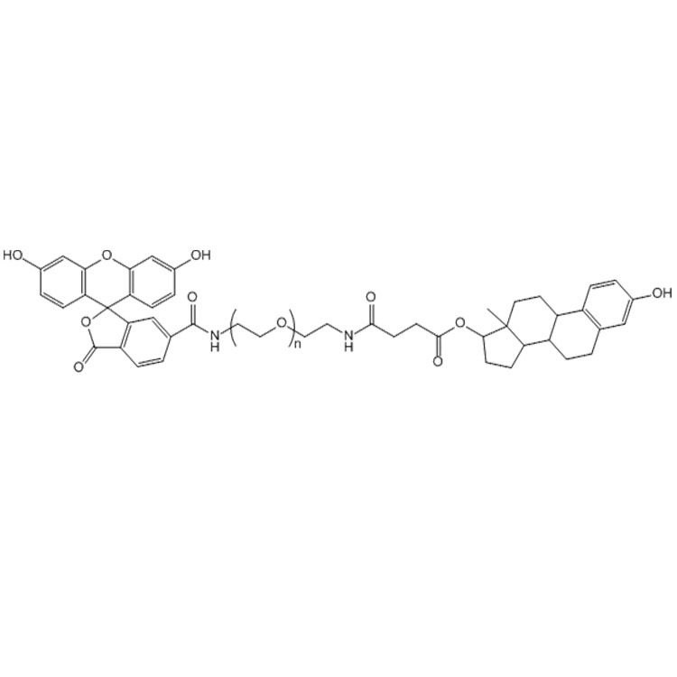 FITC-PEG-Estrogen，雌激素-聚乙二醇-荧光素