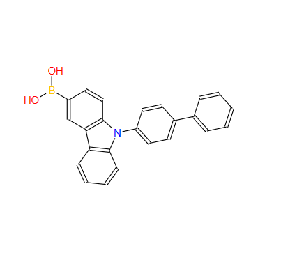  9-(4-联苯基)-3-硼酸咔唑