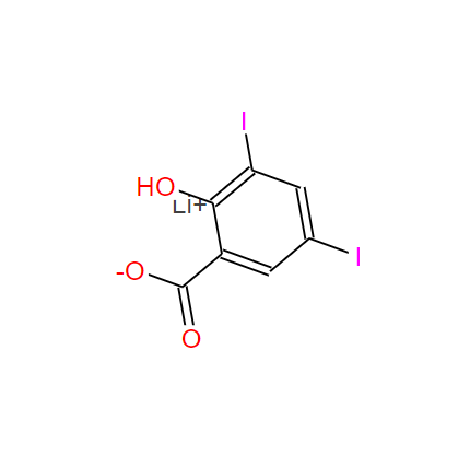 3,5-二碘水杨酸锂