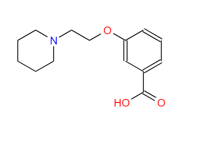 3-(2-(哌啶-1-基)乙氧基)苯甲酸 765270-93-7